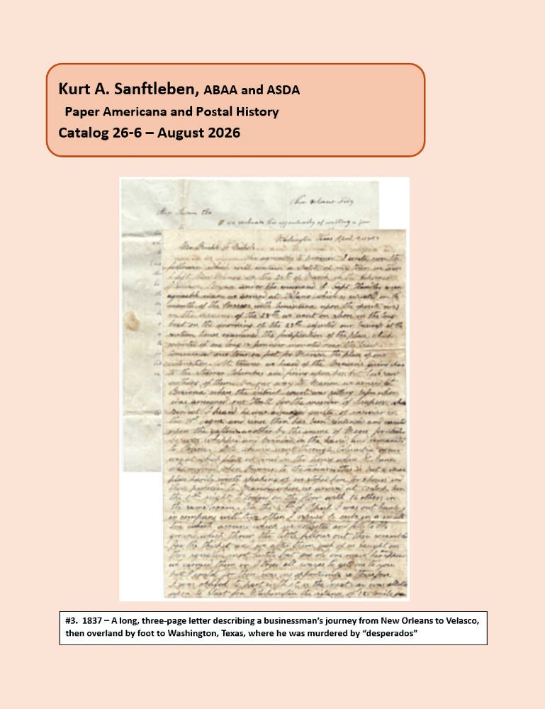 Catalog 26-6 (August 2026)