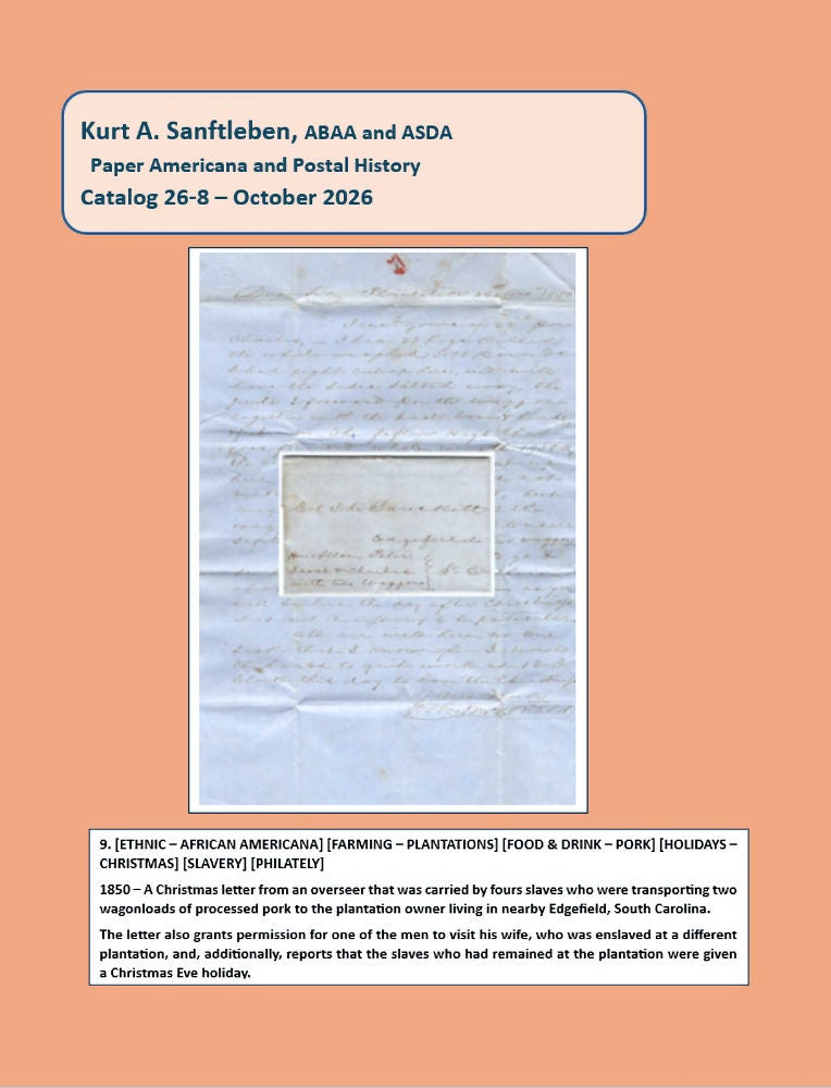 Catalog 26-8 (October 2026)