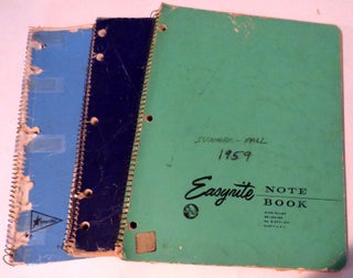 GROUPING OF ORIGINAL ART SKETCHBOOKS DOCUMENTING CONSTRUCTION PROJECTS IN MARYLAND AND PENNSYLVANIA