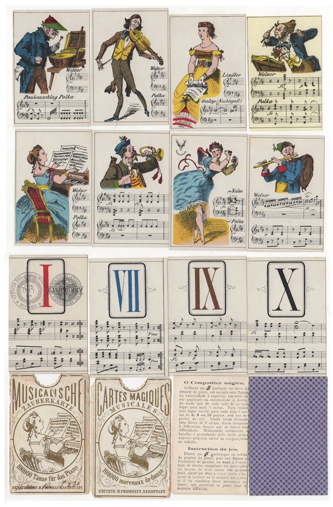 Item #008929 Musicalische Zauberkarte – Cartes Magiques Musicales (Musical Magic Cards)