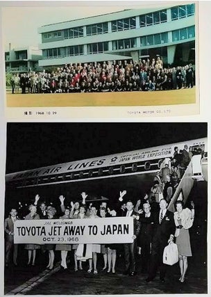 Item #009056 Collection of photographs documenting an early U. S. Toyota dealer’s trip to Japan...