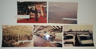 Collection of photographs documenting an early U. S. Toyota dealer’s trip to Japan to be part of the celebration recognizing the five millionth car to roll off the company's assembly line.