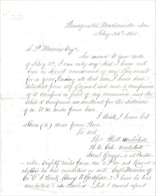 1863-1870 – Collection of 14 Documents, Letters, and Ephemera related to Recruiting, Civil War Draft Substitution, and Pension Payments at Paris, Maine