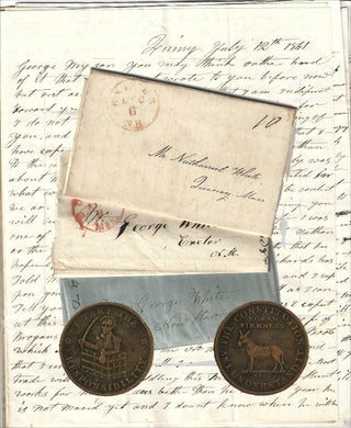 Item #009960 1841-1845 – An archive of correspondence between an exceptionally wealthy ...