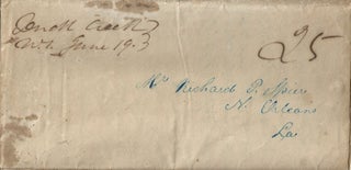 1843 – Letter from an important missionary at the Oneida Duck Creek Reservation in Wisconsin describing his effort “endeavoring to labor for the good of the Indians.”