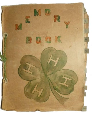 Item #010056 1931-1936 – A huge handmade scrapbook documenting an Iowa teenager’s...