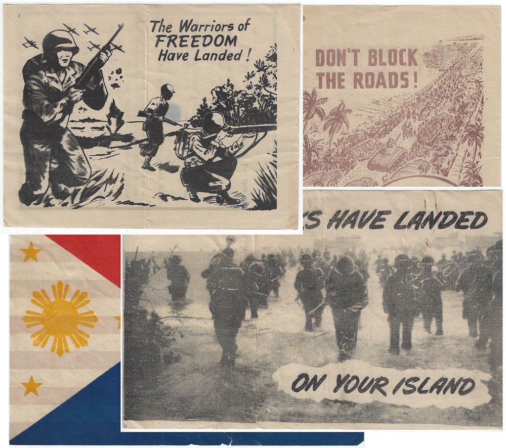 1944-1945 – Five propaganda leaflets distributed, primarily by airdrops ...