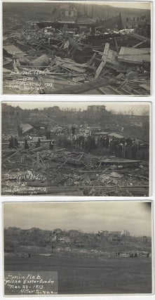 1913 – Small visual archive documenting the damage caused by the Easter Sunday tornado that...
