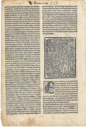 1517-1518 – Leaf from La Mer des Histoires et Chroniques de France (The Sea of ...