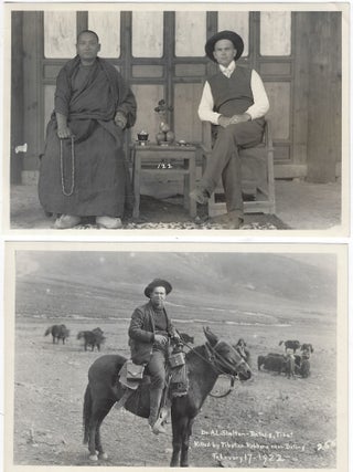 1922 &ndash; The report of a Consular Investigation into the murder of an American missionary in Tibet, Dr. Albert L. Shelton, along with his photographs of Tibetan leaders, monuments, and soldiers, as well as his border mission at Bathang (Batang) and his and family