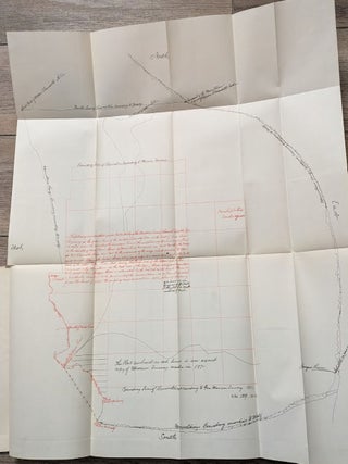 1887-1888 &ndash; Four maps of the Klamath Indian Reservation in Oregon that have been removed from an unidentified government publication