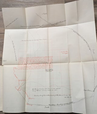 1887-1888 – Four maps of the Klamath Indian Reservation in Oregon that have been removed from an unidentified government publication