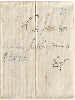 1840 &ndash; An exceptional political letter describing America&rsquo;s first major nation-wide campaign rally, which was held in Erie, Pennsylvania for William Henry Harrison, the Whig candidate for president in the 1840 election
