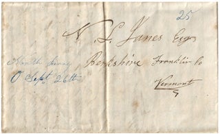 1840 – An exceptional political letter describing America’s first major nation-wide campaign rally, which was held in Erie, Pennsylvania for William Henry Harrison, the Whig candidate for president in the 1840 election
