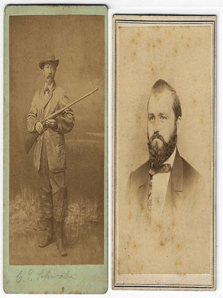 1873 &ndash; An impressive U.S. State Department Naturalization Certificate for a German immigrant who opened a boot-making shop in St. Louis, Missouri along with two cdvs, one in duck-hunting gear wearing a pair of what, no doubt, are boots that he made himself