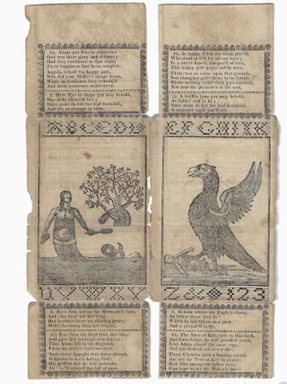 1819 &ndash; Sands, [Benjamin]. Metamorphosis; or, a Transformation of Pictures, with Poetical Explanations, for the Amusement of Young Persons. New York: Samuel Wood and Sons. Printed by J. Rakestraw, Philadelphia, 1819.