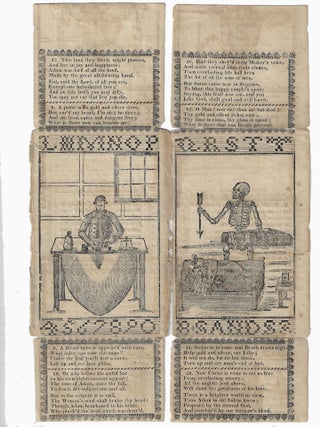 1819 &ndash; Sands, [Benjamin]. Metamorphosis; or, a Transformation of Pictures, with Poetical Explanations, for the Amusement of Young Persons. New York: Samuel Wood and Sons. Printed by J. Rakestraw, Philadelphia, 1819.