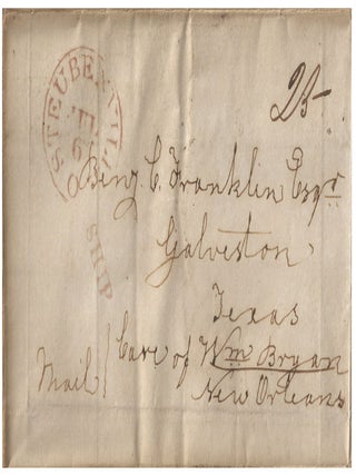 1844 &ndash; Reply by a prominent Ohio attorney to a request from an even more important Republic of Texas former judge-turned-lawyer recommending several local candidates to take a deposition in Steubenville
