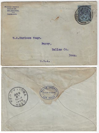 1900 &ndash; Correspondence related to the sale of custom-made shotgun for an American in Iowa by a prestigious British gunmaker