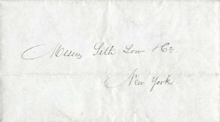 1835 – A letter of regret written on an impressive Military Ball invitation Major General in the New York State Militia informs a subordinate that he and several other officers would not be able to attend a militia assembly in Watertown