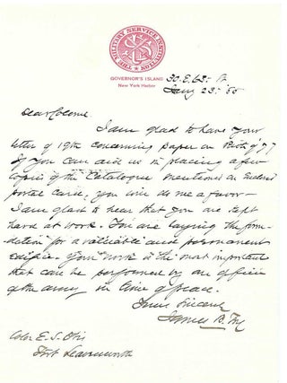 1882 &ndash; Treasury Department Circular promulgating the prohibition of importing opium by Chinese subjects living within the United States