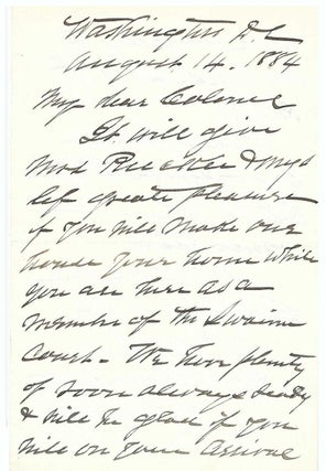 1882 – Treasury Department Circular promulgating the prohibition of importing opium by Chinese subjects living within the United States